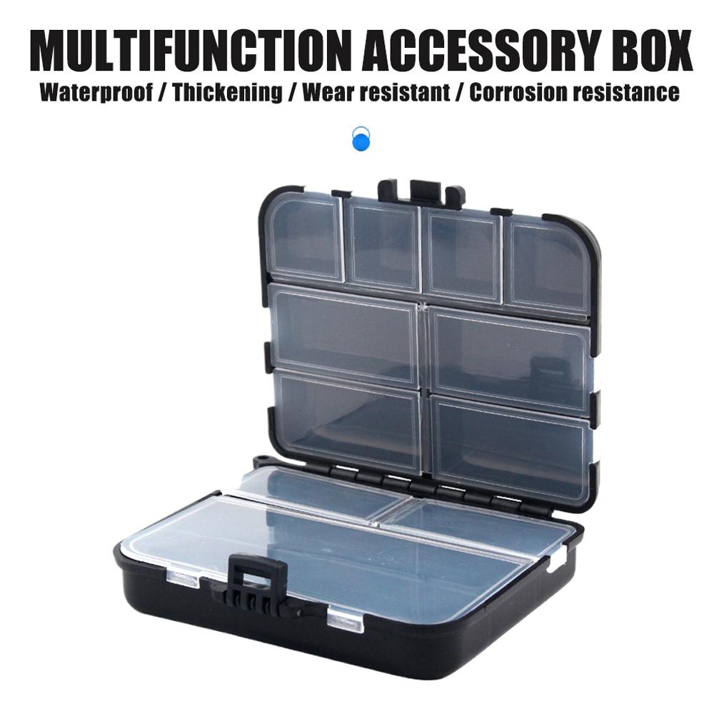 Fishing Lure Kit - ルアー収納ボックス 釣具餌収納ボックス、ポータブル両面ルアーフックオーガナイザー、ミニユーティリティルアー釣りボックス
