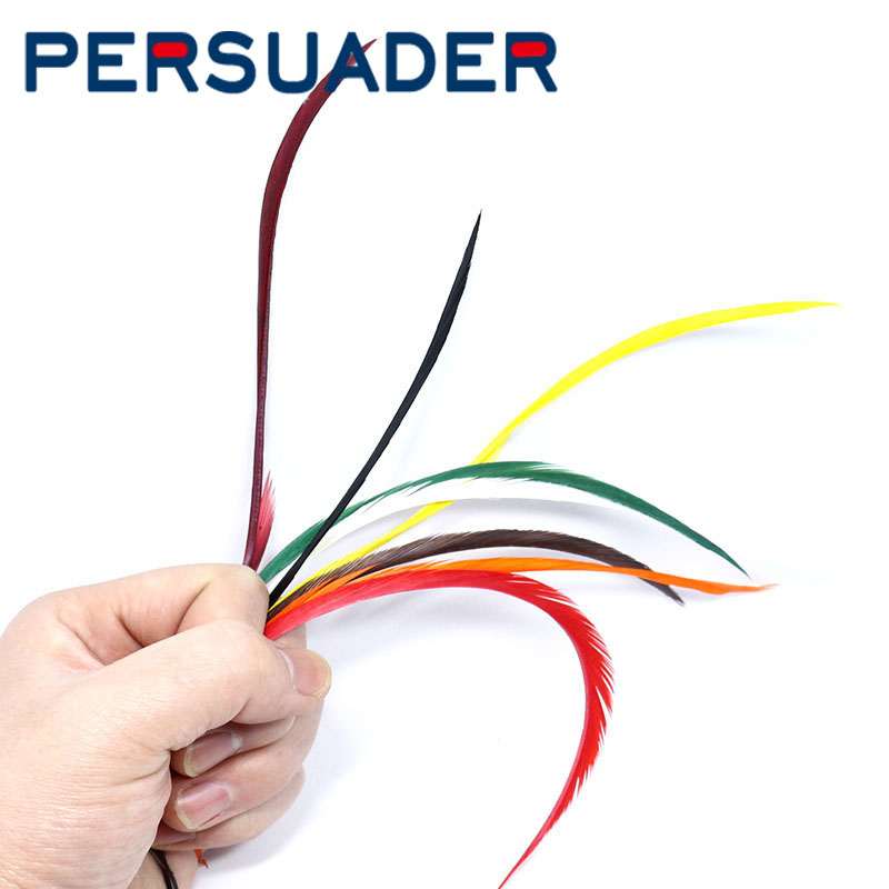 Fishing Lure Popper - ペルスーアダー 20個/袋 手摘みグースバイオットフェザー フライフィッシング用 ストーンフライニンフフライ スプリットテール＆ダウンウィング