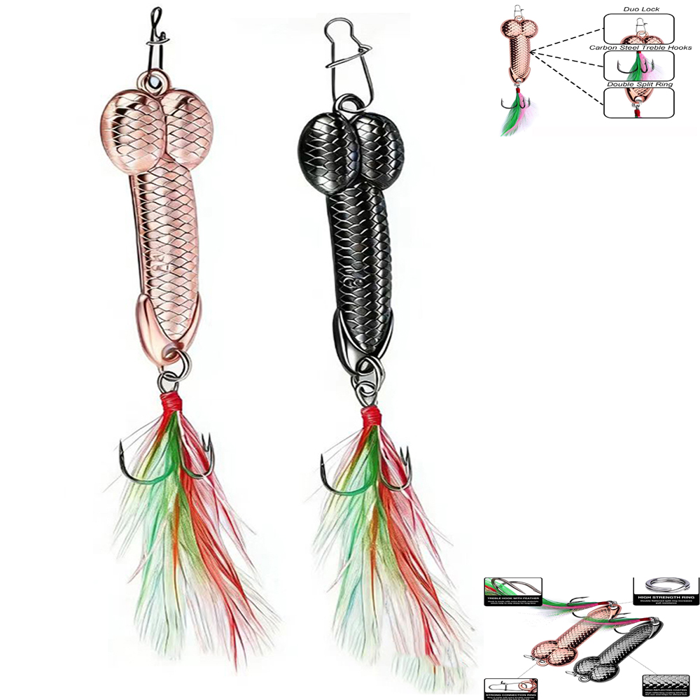 Fishing Lure Blade Bait - メタルペニス型VIBフィッシングルアー 3g 7g 11g 15g 21g