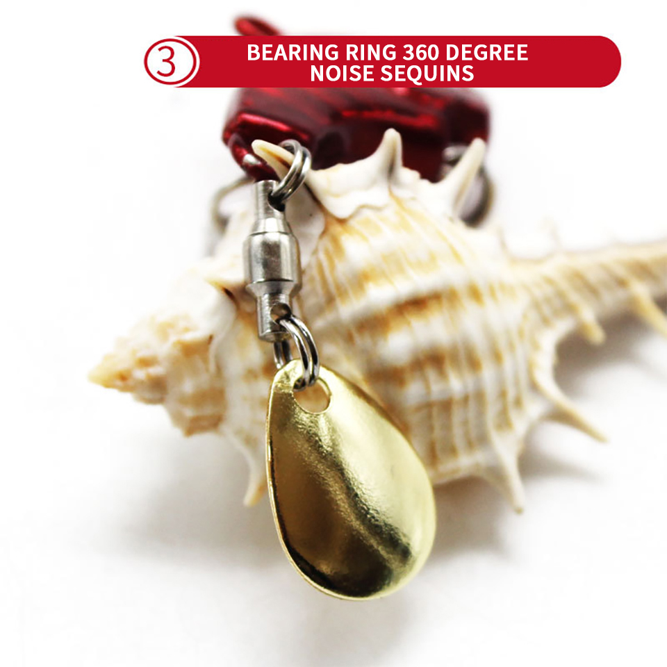 ToplineTackle テールスピナー釣りルアー 5 グ - Fishing Lure Spinner のレビューと価格