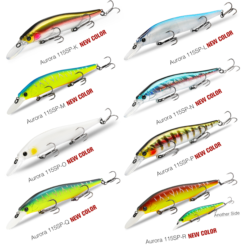 TSURINOYA 115mm 17.2g サスペンディング - Fishing Lure Jerkbait のレビューと価格