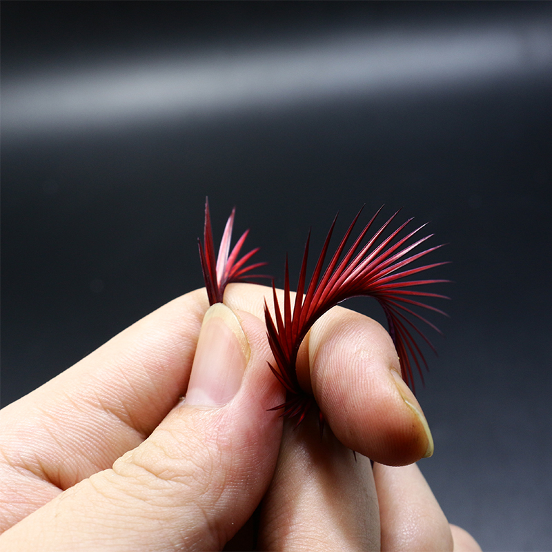 ペルスーアダー 20個/袋 手摘みグースバイオットフェザー  - Fishing Lure Popper のレビューと価格