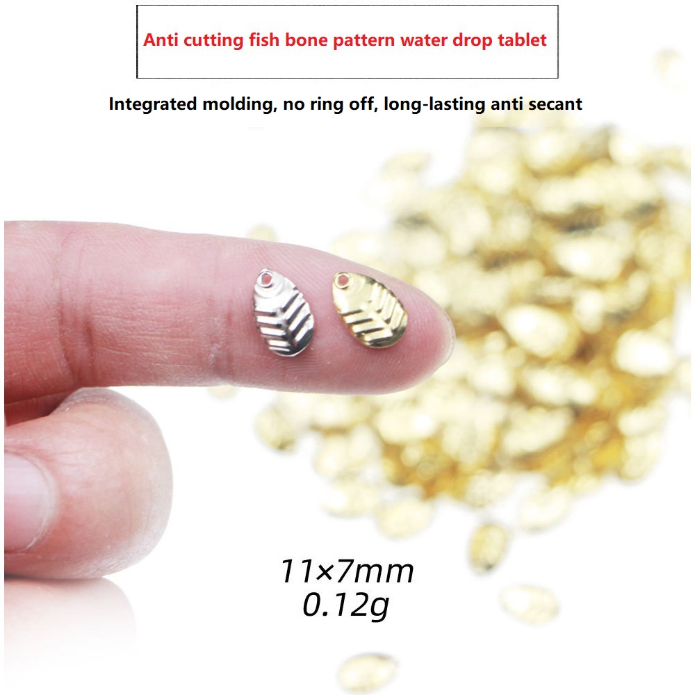 50 ピース/ロット DIY 釣りスピナースパンコールリング - Fishing Lure Spinner のレビューと価格