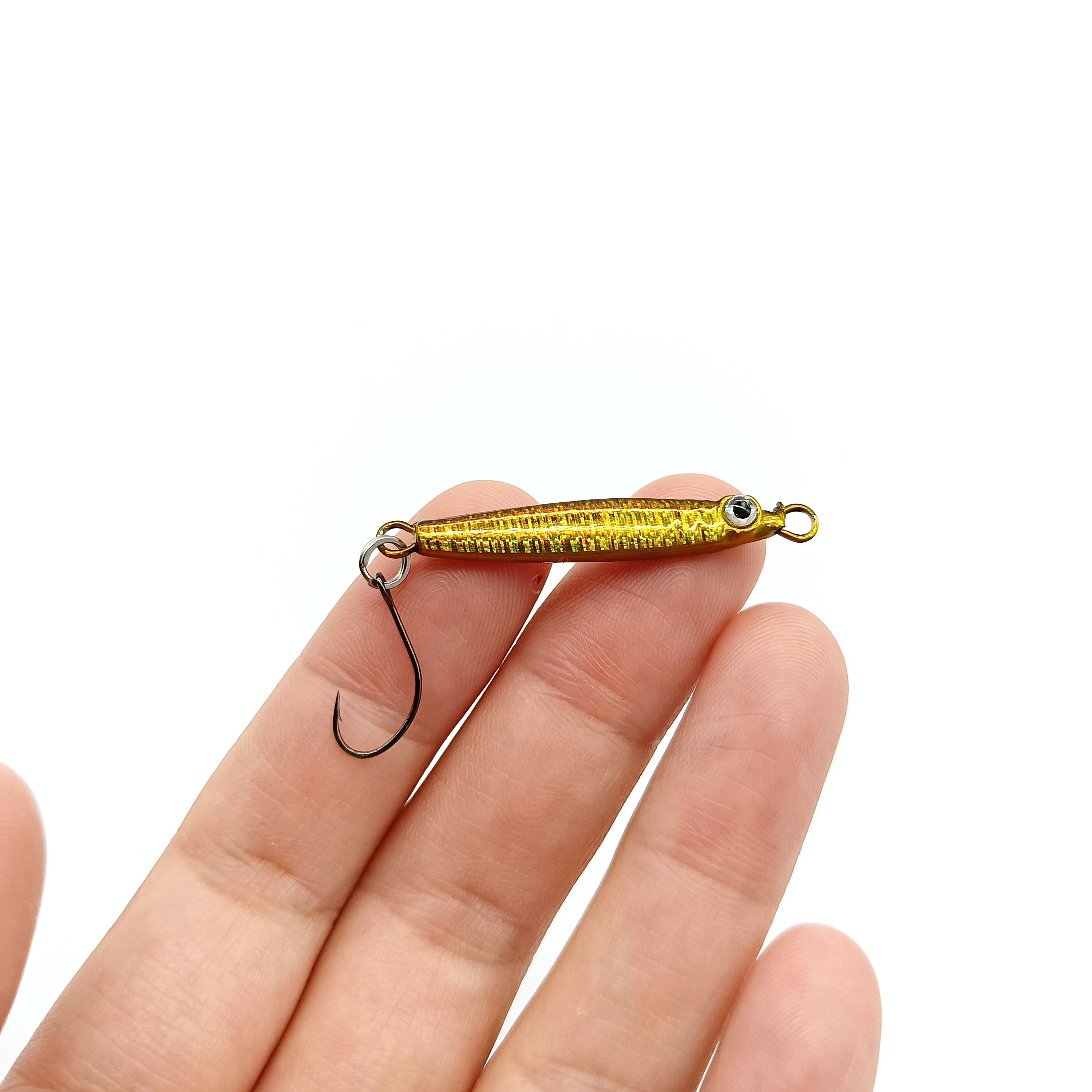 DUODUOYU 5 個ミニメタルジグ釣りルアー 3 グラム - Fishing Lure Spinnerbait のレビューと価格