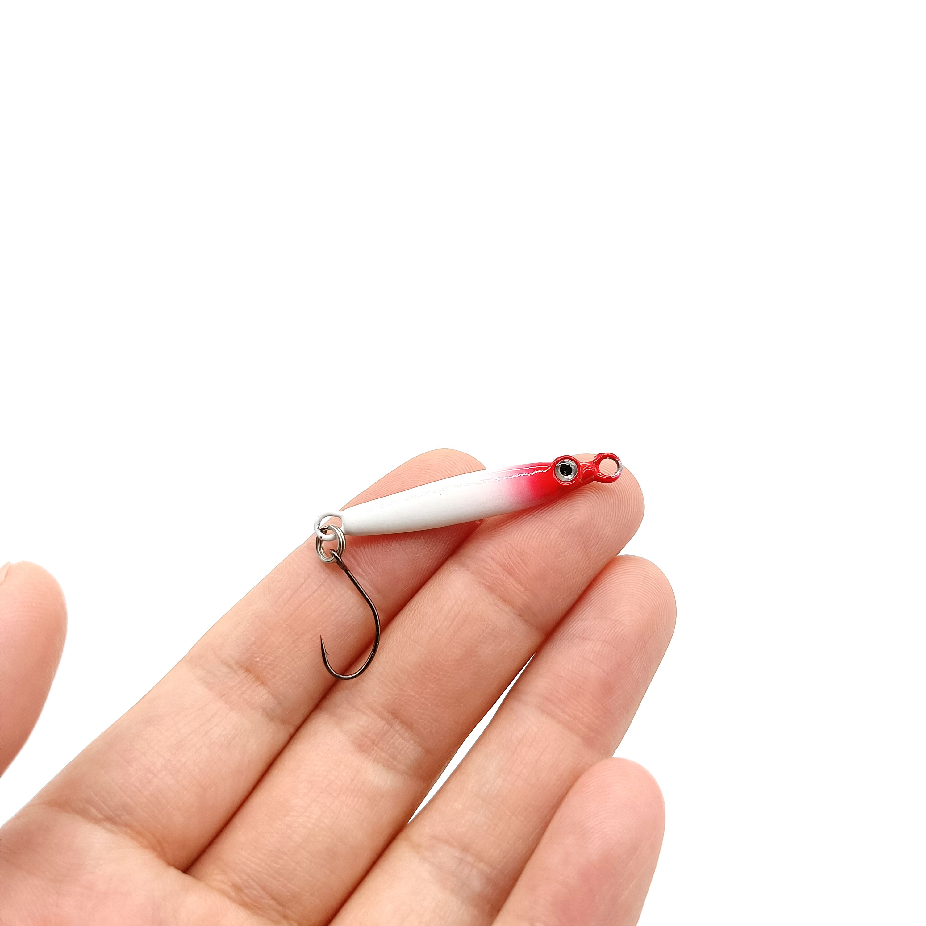 DUODUOYU 5 個ミニメタルジグ釣りルアー 3 グラム - Fishing Lure Spinnerbait のレビューと価格
