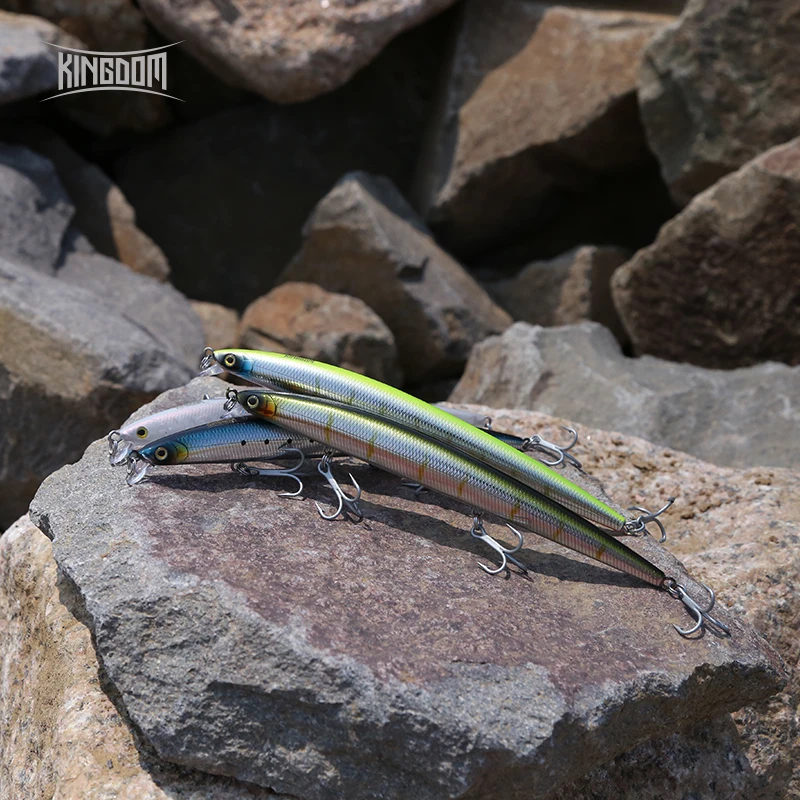 キングダム ロングキャスティング フィッシングルアー 14. - Fishing Lure Jerkbait のレビューと価格