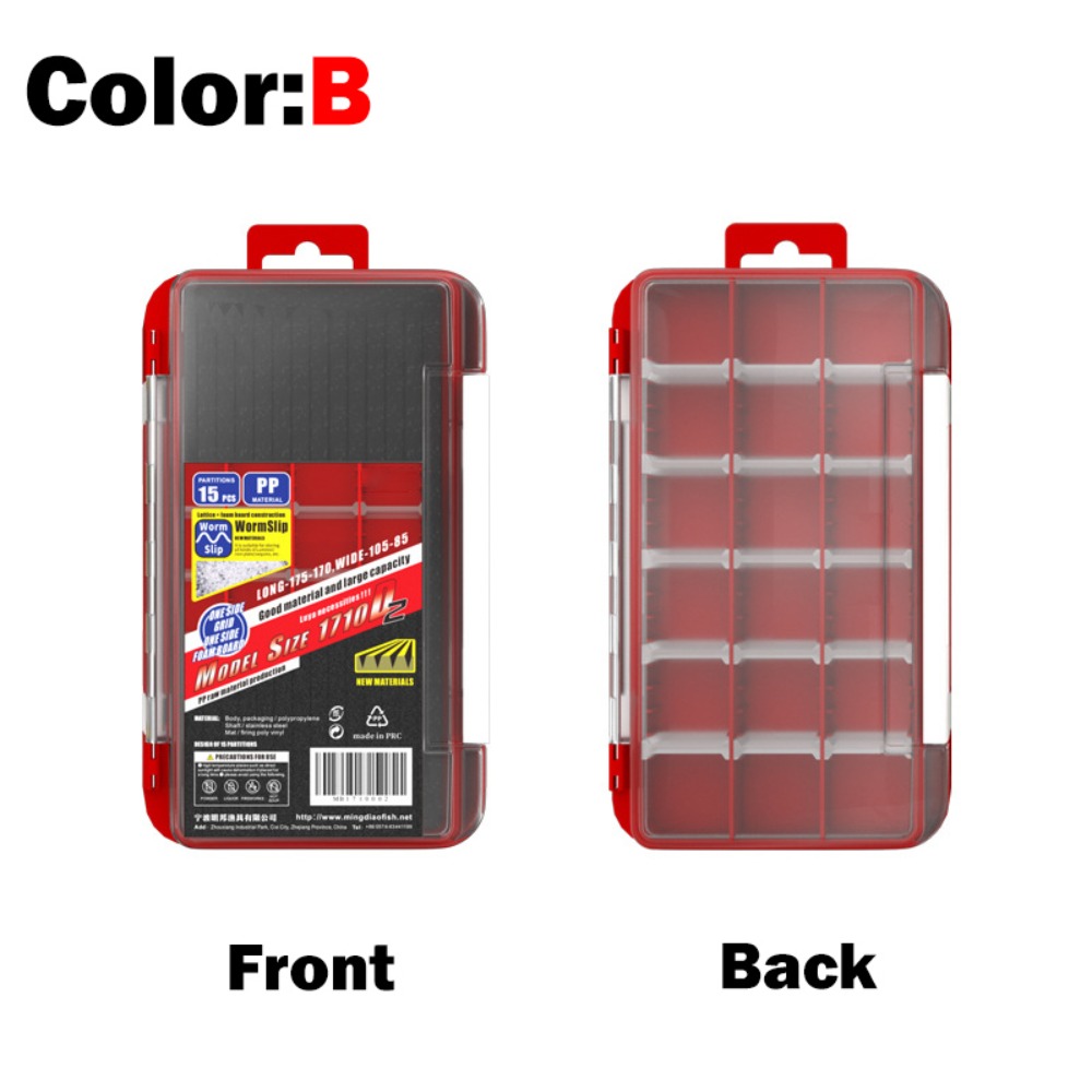 釣り道具 2層式釣り針収納ボックス 釣りルアー ジグヘッドボ - Fishing Lure Jig のレビューと価格