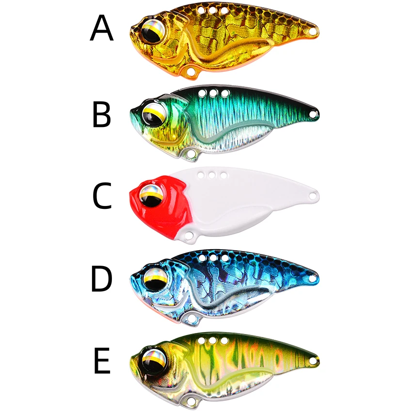 VIB スプーン釣りルアー 5 グラム 9 グラム 12 グ - Fishing Lure Spinner のレビューと価格
