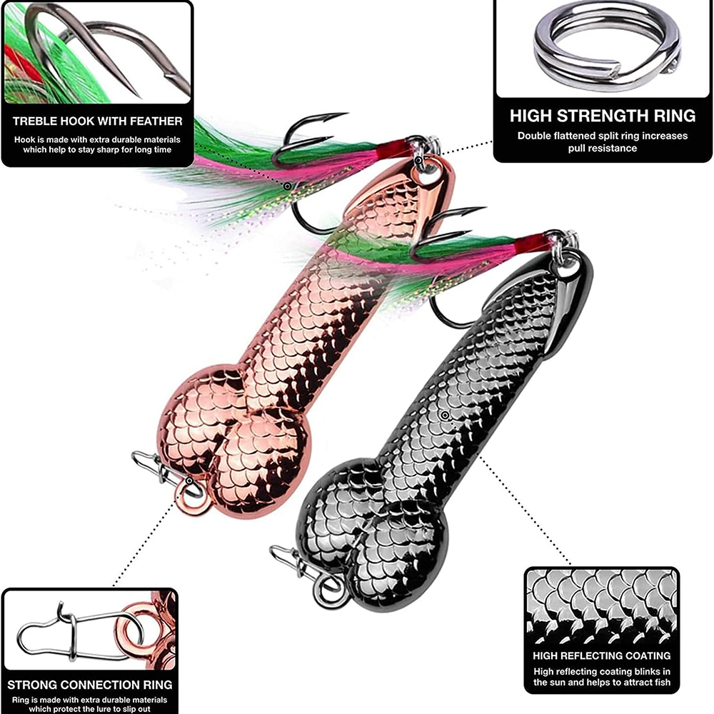 メタルペニス型VIBフィッシングルアー 3g 7g 11g  - Fishing Lure Blade Bait のレビューと価格
